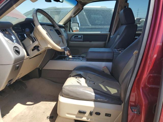 1FMFK18597LA31519 - 2007 FORD EXPEDITION EL EDDIE BAUER RED photo 7