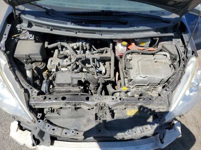 JTDKDTB30E1568109 - 2014 TOYOTA PRIUS C GRAY photo 11