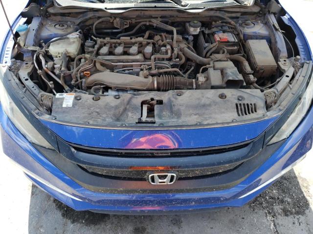 19XFC1F37KE020149 - 2019 HONDA CIVIC EX BLUE photo 11