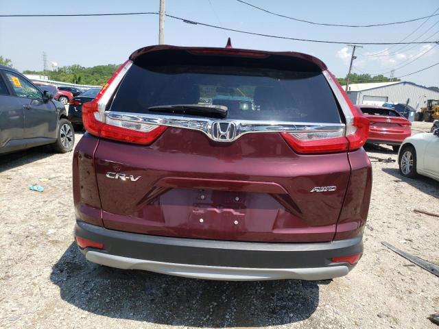 5J6RW2H51JL017448 - 2018 HONDA CR-V EX BURGUNDY photo 6