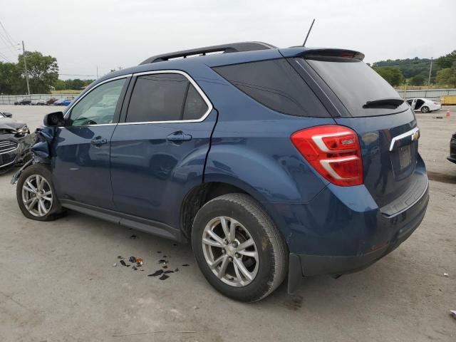 2GNALCEKXG6200657 - 2016 CHEVROLET EQUINOX LT BLUE photo 2