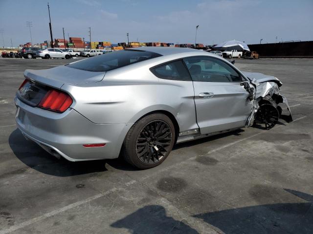 1FA6P8AM3F5319111 - 2015 FORD MUSTANG SILVER photo 3