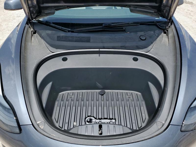 5YJ3E1EA0PF630151 - 2023 TESLA MODEL 3 GRAY photo 12