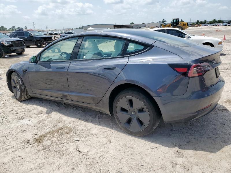 5YJ3E1EA0PF630151 - 2023 TESLA MODEL 3 GRAY photo 2