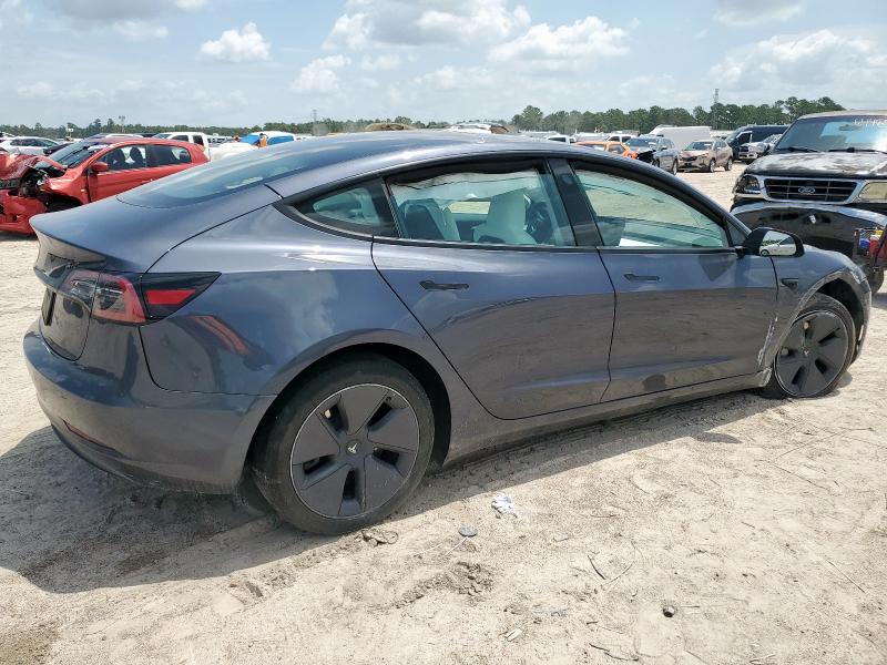 5YJ3E1EA0PF630151 - 2023 TESLA MODEL 3 GRAY photo 3