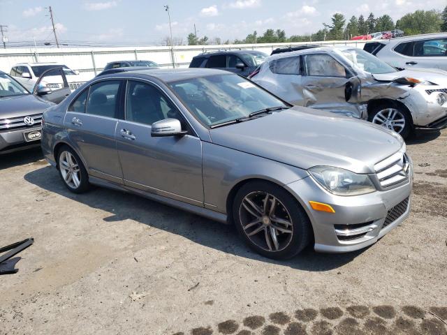 WDDGF8BB7CR194378 - 2012 MERCEDES-BENZ C 300 4MATIC SILVER photo 4