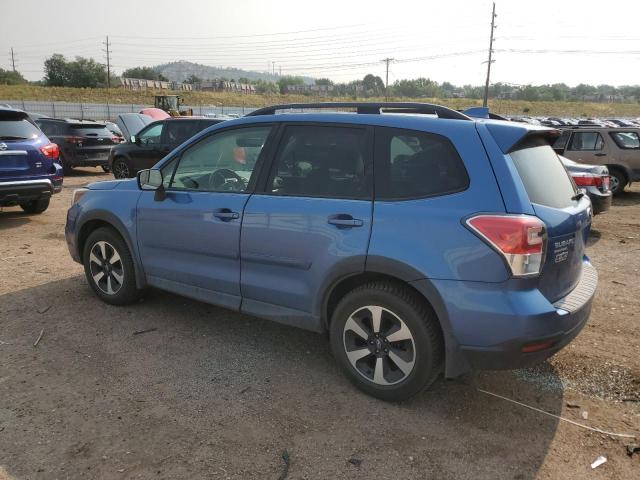 JF2SJAGC4HH591332 - 2017 SUBARU FORESTER 2.5I PREMIUM BLUE photo 2