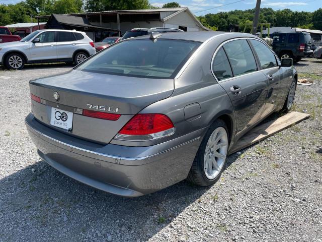 WBAGN63403DS44274 - 2003 BMW 745 LI GRAY photo 4