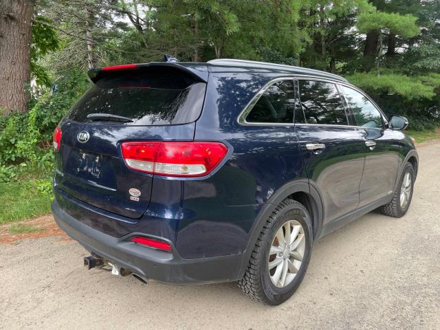 5XYPGDA37GG060842 - 2016 KIA SORENTO LX BLUE photo 4