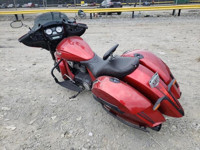 5VPDW36N9D3024291 - 2013 VICTORY MOTORCYCLES CROSS COUN Czerwony zdjęcie 3