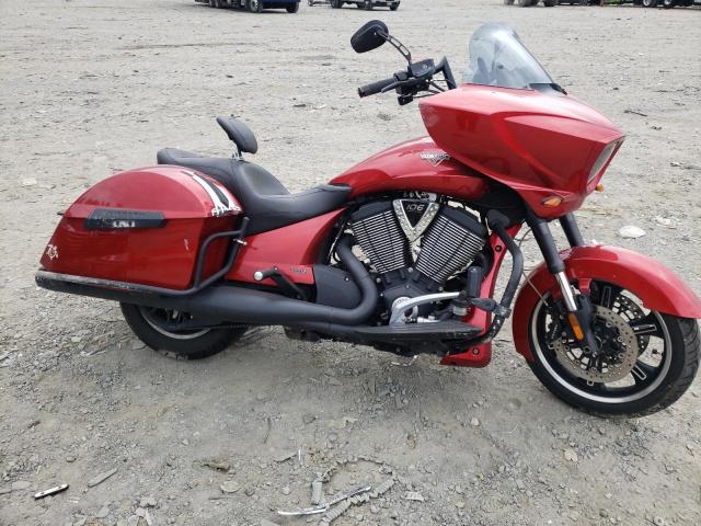 5VPDW36N9D3024291 - 2013 VICTORY MOTORCYCLES CROSS COUN RED photo 9