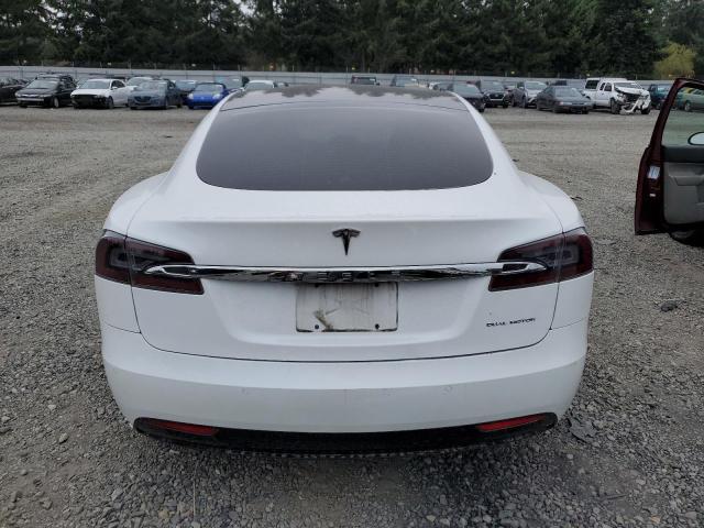 5YJSA1E29MF424712 - 2021 TESLA MODEL S Սպիտակ լուսանկար 6