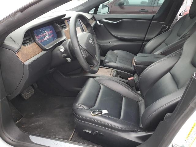 5YJSA1E29MF424712 - 2021 TESLA MODEL S Սպիտակ լուսանկար 7