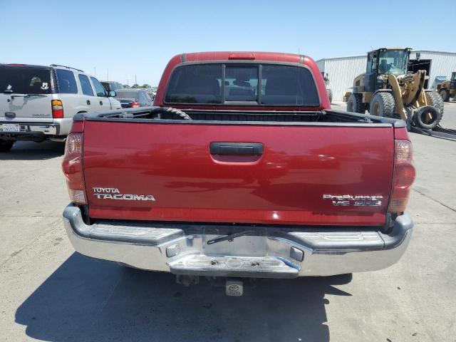 3TMJU62N26M012032 - 2006 TOYOTA TACOMA DOUBLE CAB PRERUNNER RED photo 6