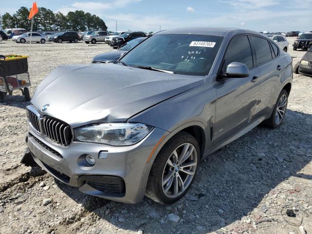 5UXKU6C52G0S82464 - 2016 BMW X6 XDRIVE50I GRAY photo 1