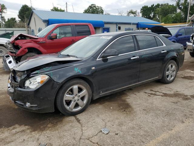 1G1ZK57B68F278795 - 2008 CHEVROLET MALIBU LTZ შავი ფოტო 1