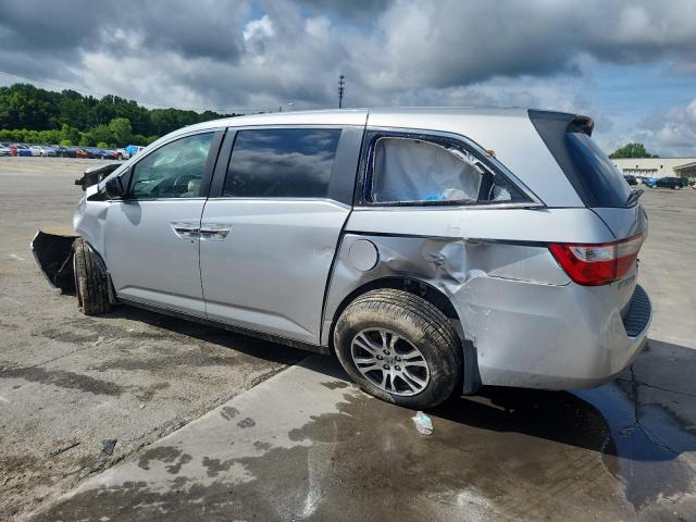 5FNRL5H61CB101932 - 2012 HONDA ODYSSEY EXL SILVER photo 2