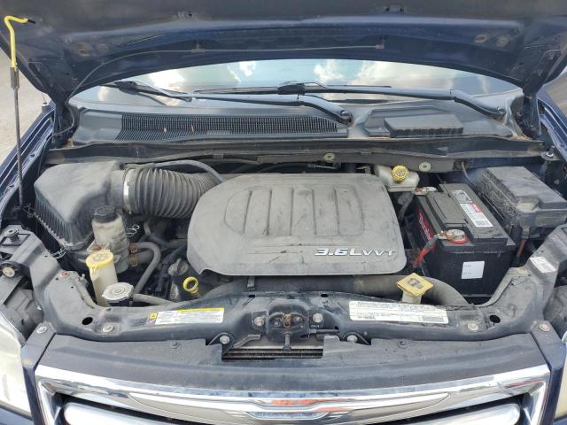 2C4RC1CG1CR267039 - 2012 CHRYSLER TOWN & COU TOURING L BLUE photo 12