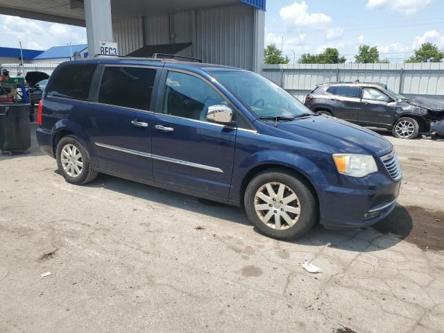 2C4RC1CG1CR267039 - 2012 CHRYSLER TOWN & COU TOURING L BLUE photo 4