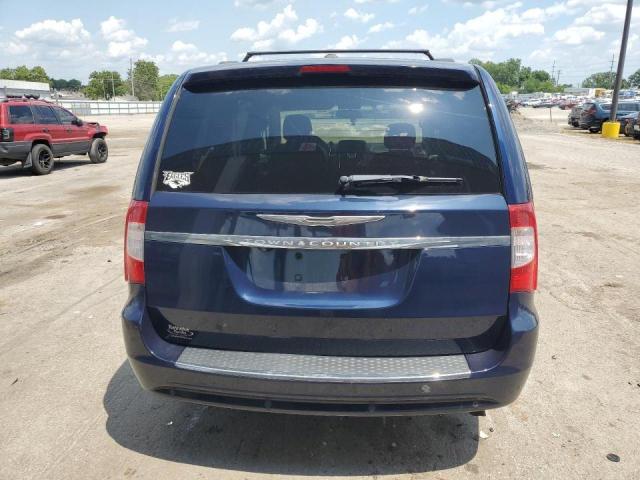 2C4RC1CG1CR267039 - 2012 CHRYSLER TOWN & COU TOURING L BLUE photo 6