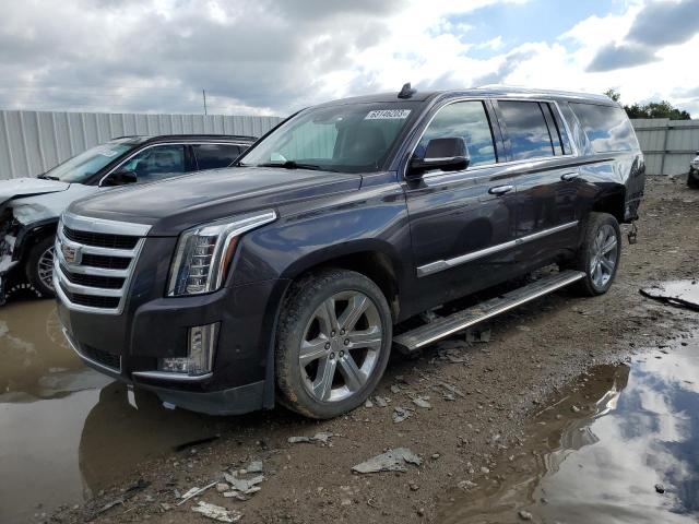 1GYS4JKJ8HR134118 - 2017 CADILLAC ESCALADE ESV PREMIUM LUXURY GRAY photo 1