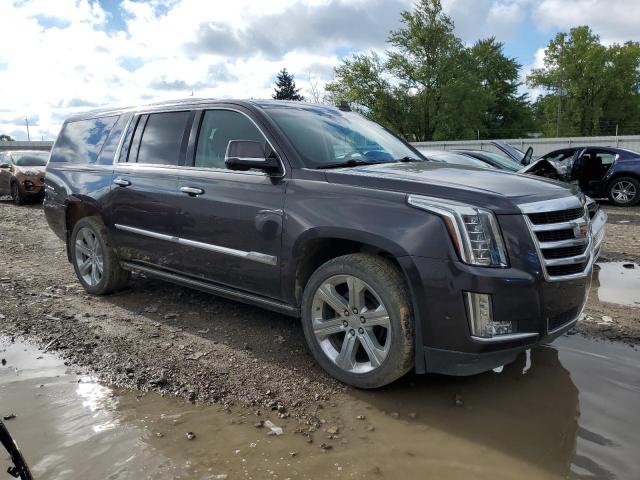 1GYS4JKJ8HR134118 - 2017 CADILLAC ESCALADE ESV PREMIUM LUXURY GRAY photo 4