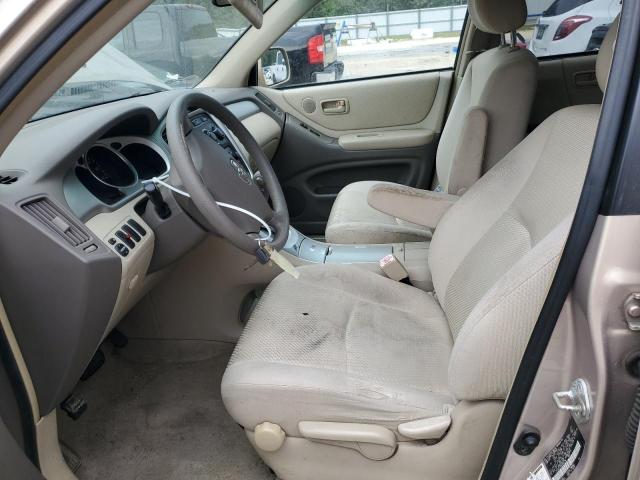 JTEGD21A340084094 - 2004 TOYOTA HIGHLANDER TAN photo 7