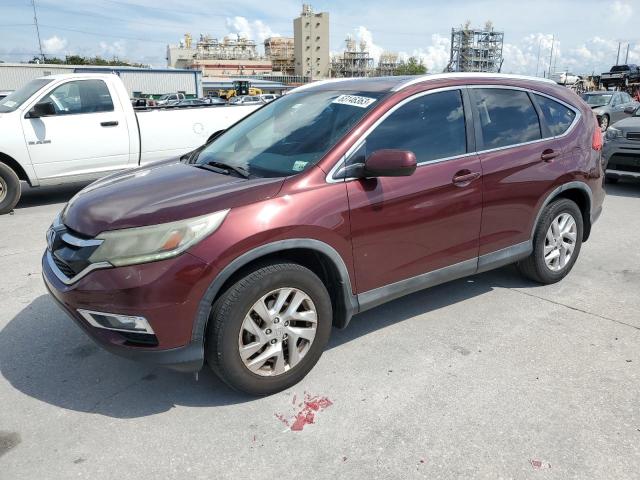 2HKRM3H7XGH531119 - 2016 HONDA CR-V EXL BURGUNDY photo 1