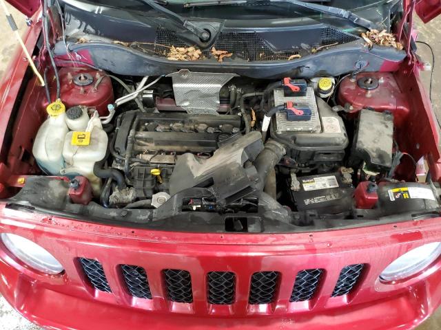 1C4NJPFA0HD209335 - 2017 JEEP PATRIOT LATITUDE RED photo 12