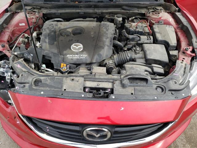 JM1GJ1U50E1100706 - 2014 MAZDA 6 SPORT RED photo 11