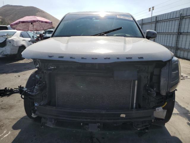 5XYP5DHC9NG240185 - 2022 KIA TELLURIDE SX GRAY photo 5