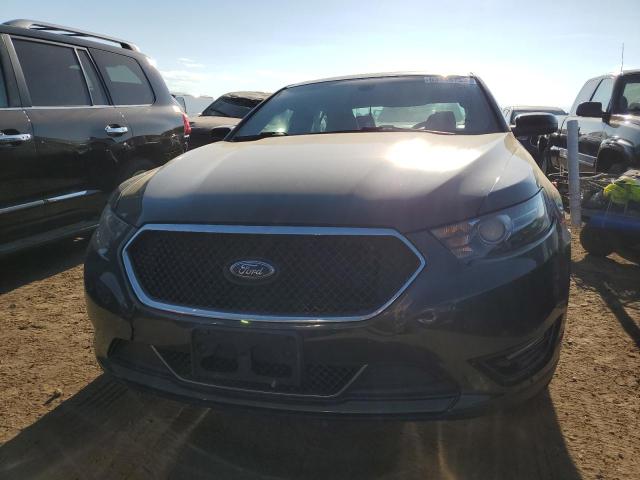 1FAHP2KT3GG111280 - 2016 FORD TAURUS SHO GRAY photo 5