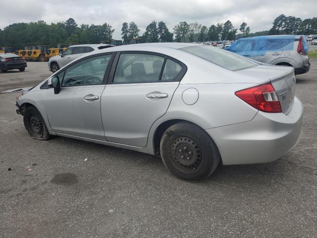 19XFB2F58CE098435 - 2012 HONDA CIVIC LX Gümüş foto 2