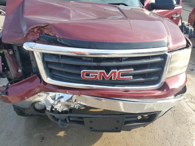 2GTEK13M381318411 - 2008 GMC SIERRA K1500 MAROON photo 11