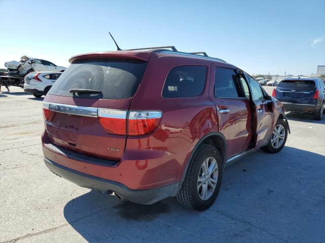 1C4RDJDG3DC632987 - 2013 DODGE DURANGO CREW RED photo 4