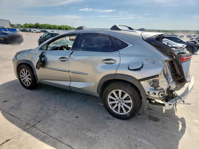 JTJBARBZ3J2173147 - 2018 LEXUS NX 300 BASE ვერცხლისფერი ფოტო 2