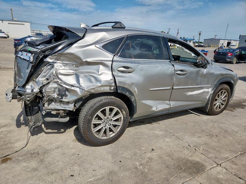 JTJBARBZ3J2173147 - 2018 LEXUS NX 300 BASE ვერცხლისფერი ფოტო 3