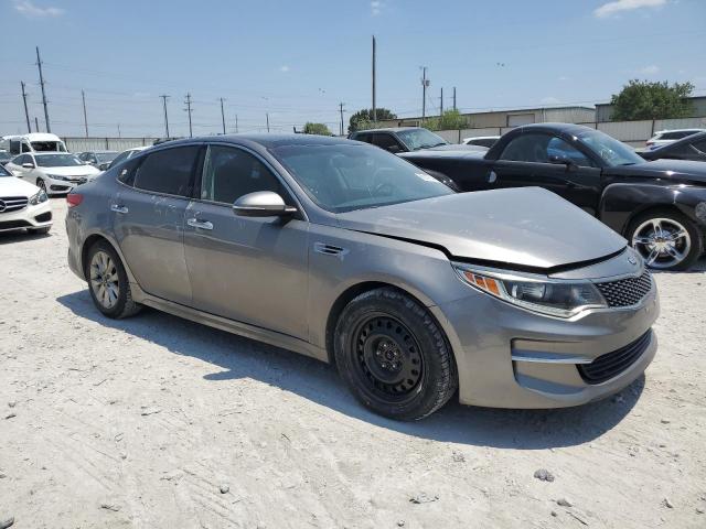 5XXGU4L31JG220103 - 2018 KIA OPTIMA EX SILVER photo 4