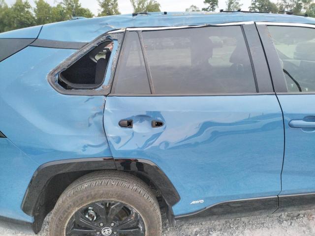 JTM16RFV1NJ016395 - 2022 TOYOTA RAV4 SE BLUE photo 10