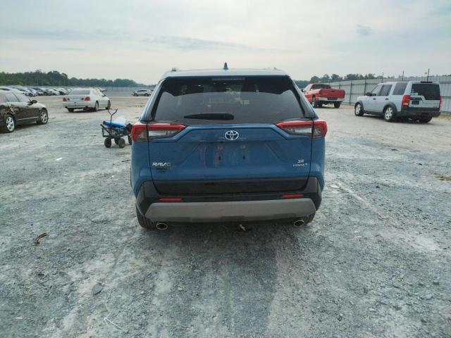 JTM16RFV1NJ016395 - 2022 TOYOTA RAV4 SE BLUE photo 6