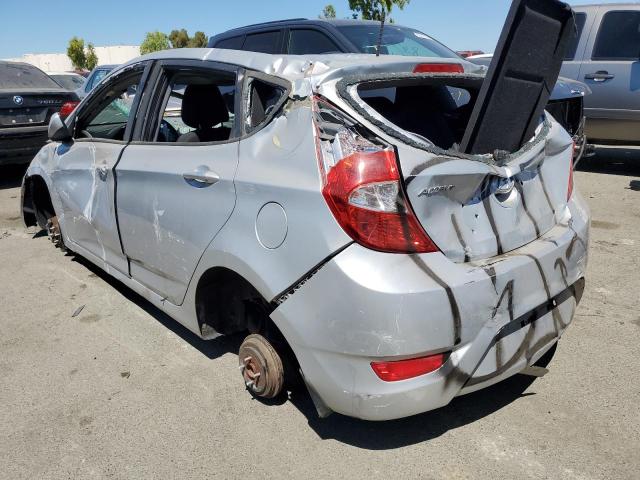 KMHCT5AE0DU112321 - 2013 HYUNDAI ACCENT GLS SILVER photo 2