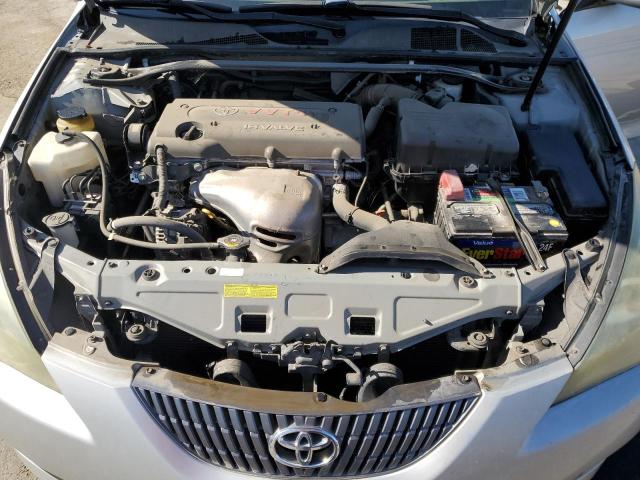 4T1CE38P56U752517 - 2006 TOYOTA CAMRY SOLA SE SILVER photo 11