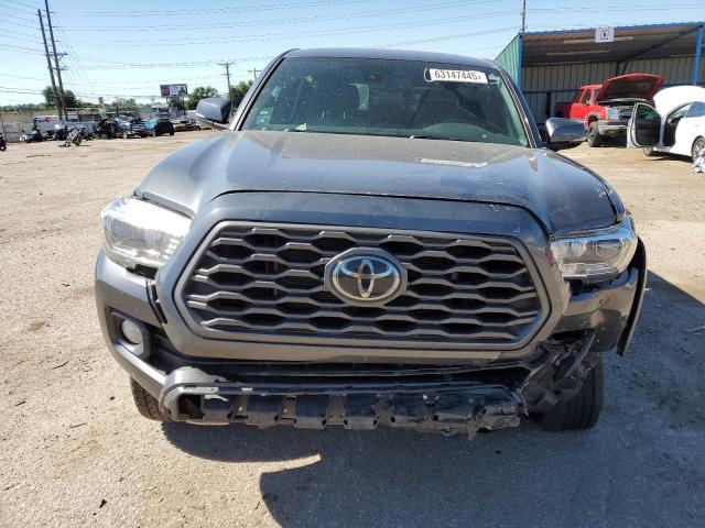 3TMCZ5AN5MM437747 - 2021 TOYOTA TACOMA DOUBLE CAB CHARCOAL photo 5