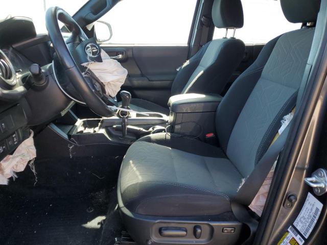 3TMCZ5AN5MM437747 - 2021 TOYOTA TACOMA DOUBLE CAB CHARCOAL photo 7