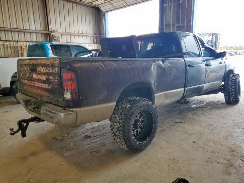 3D7KU28CX3G721777 - 2003 DODGE RAM 2500 ST Czarny zdjęcie 3