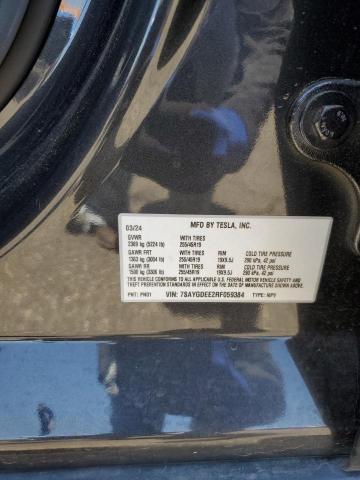 7SAYGDEE2RF059384 - 2024 TESLA MODEL Y Gris photo 12