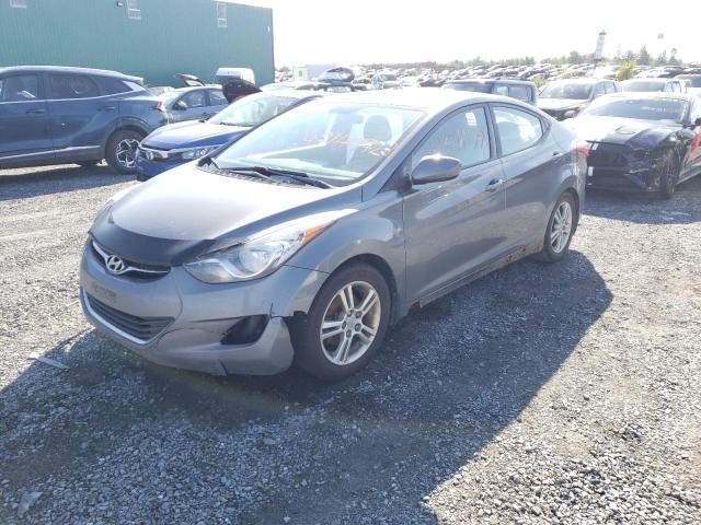 5NPDH4AE0DH304157 - 2013 HYUNDAI ELANTRA GLS SILVER photo 1