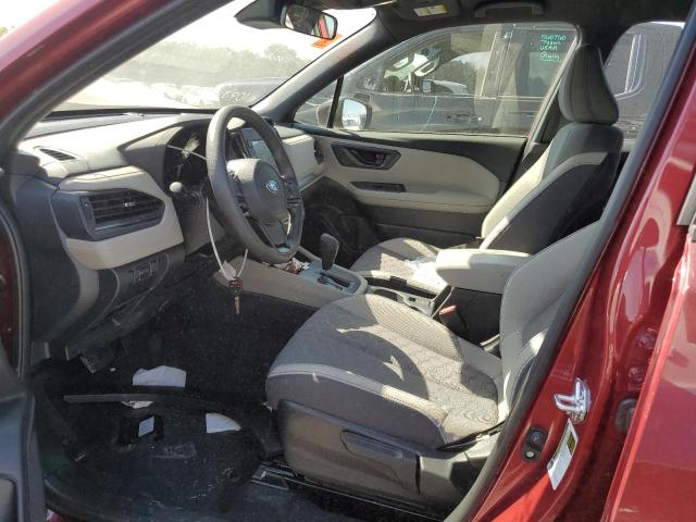 JF2SLDAC2SH572404 - 2025 SUBARU FORESTER წითელი ფოტო 7