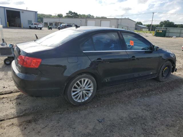 3VWLX7AJ1BM361744 - 2011 VOLKSWAGEN JETTA SEL BLACK photo 3