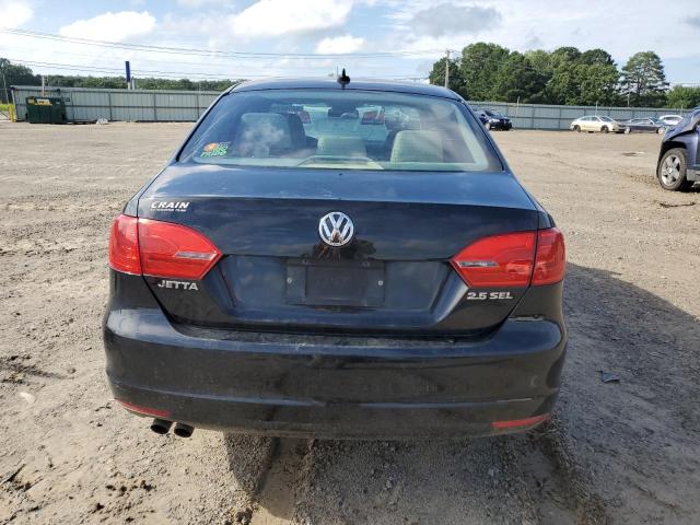 3VWLX7AJ1BM361744 - 2011 VOLKSWAGEN JETTA SEL BLACK photo 6